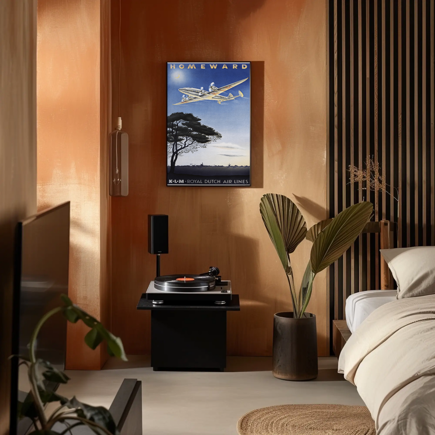 KLM Homeward Poster