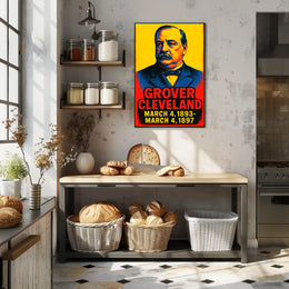 Grover Cleveland Presidential Term Poster