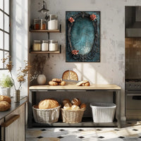 Ornate Vintage Beauty & Decay Art Print Abstract Poster