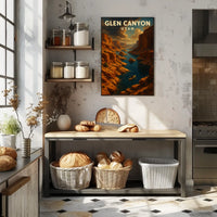 Glen Canyon, Utah Poster