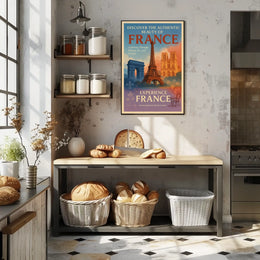 Discover The Beauty Of France Poster