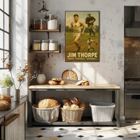 Jim Thorpe Athletic Legend Poster