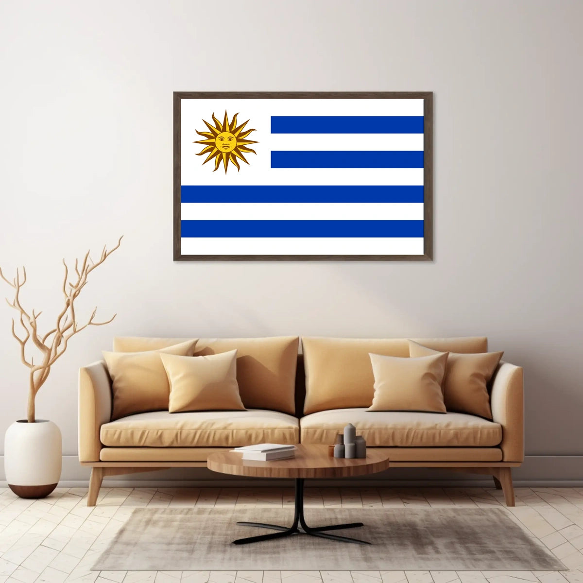 Uruguay Flag Poster