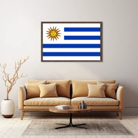 Uruguay Flag Poster