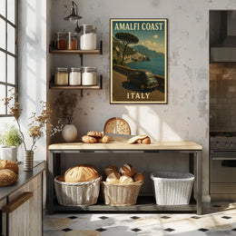 Amalfi Coast Italy Poster