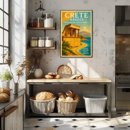 Discover Crete, Greece Poster