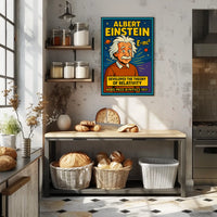 Albert Einstein Theory Of Relativity Poster
