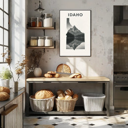 Idaho Landscape Art Poster
