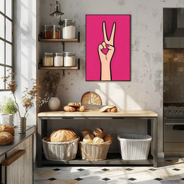 Peace and Love Poster