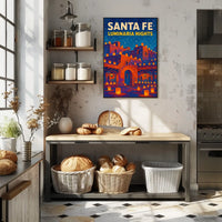 Santa Fe Luminaria Nights Poster