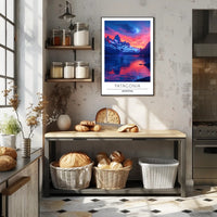 Patagonia Nightscape Travel Poster