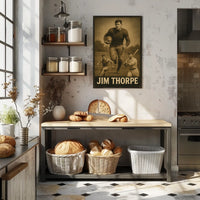 Jim Thorpe An Athletic Legend Poster