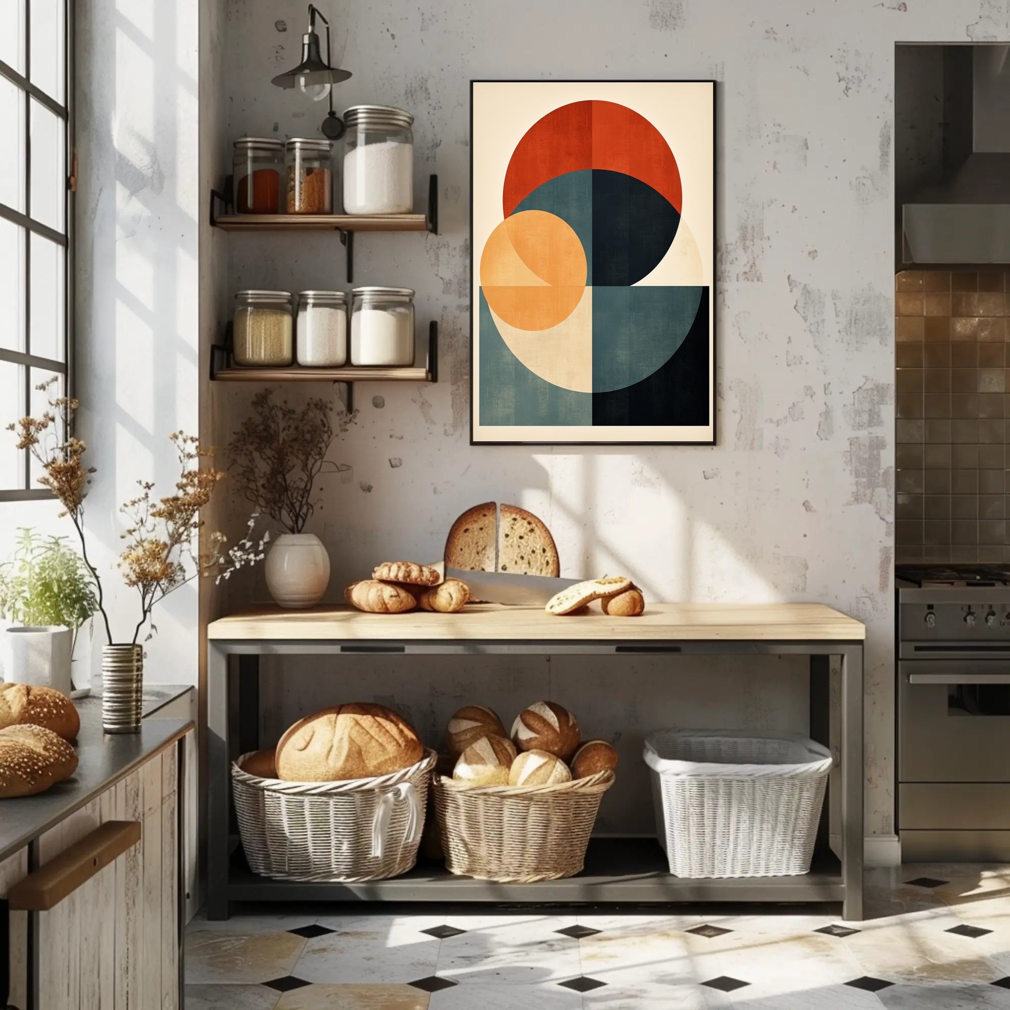 Geometric Harmony Poster