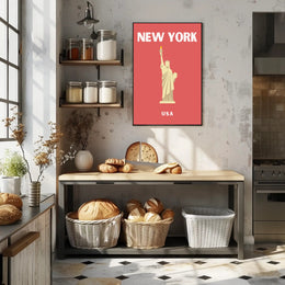 Statue of Liberty: Icon of Freedom Travel Poster PosterGoat