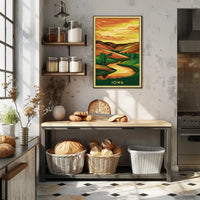 Serene Iowa Landscape Poster