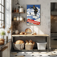 Winter In Zweisimmen Poster