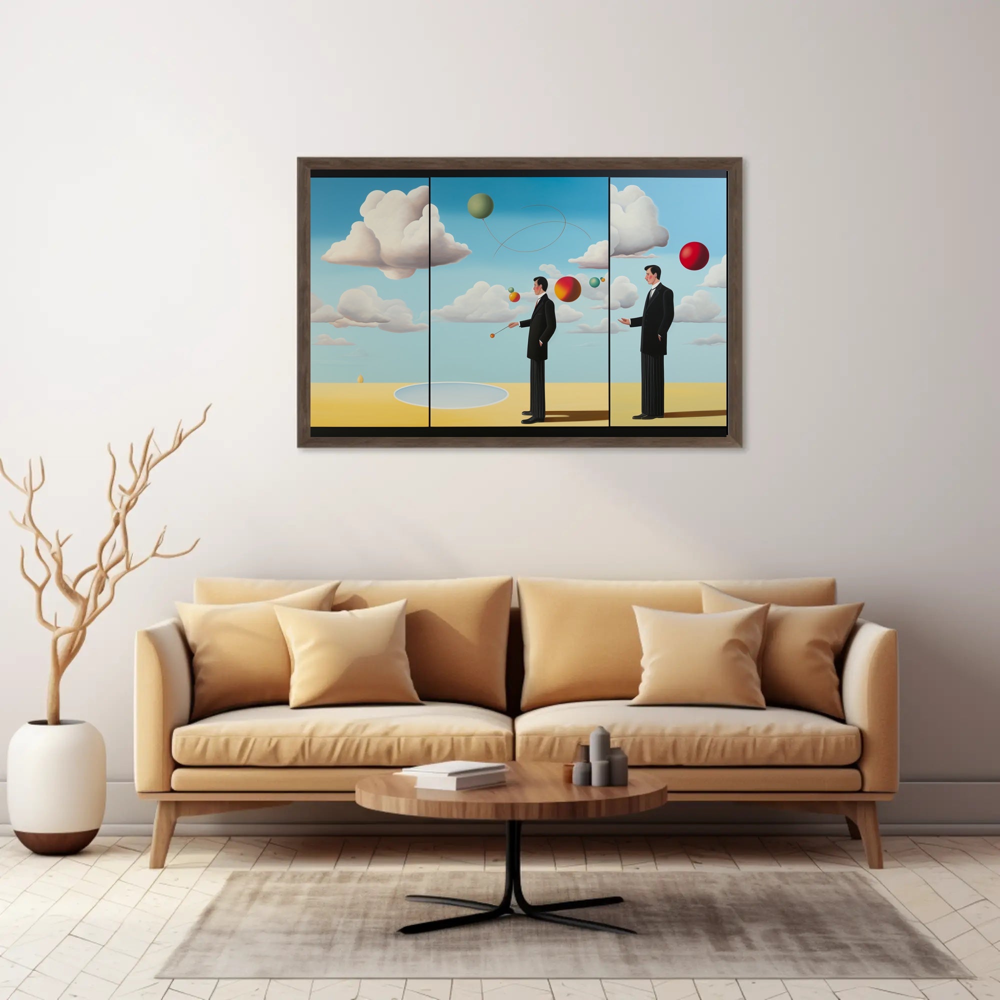 Surreal Dreamscape Explosion: Abstract or Artistic Poster
