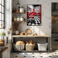 Vintage Barbershop Charm Poster