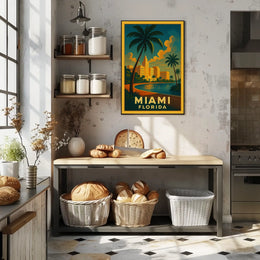 Miami, Florida Poster