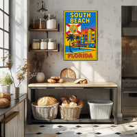 South Beach, Florida Poster PosterGoat