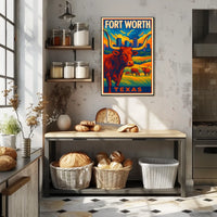 Fort Worth, Texas Poster