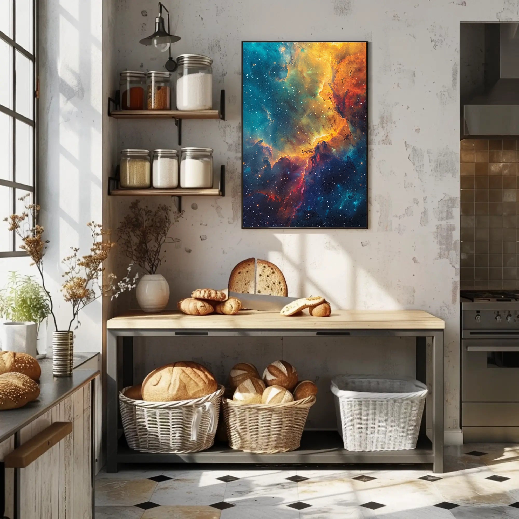 Cosmic Nebula Poster: Space or Astronomy Poster PosterGoat