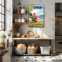 Canada For Fishing Poster