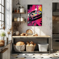 Vibrant Speed Poster