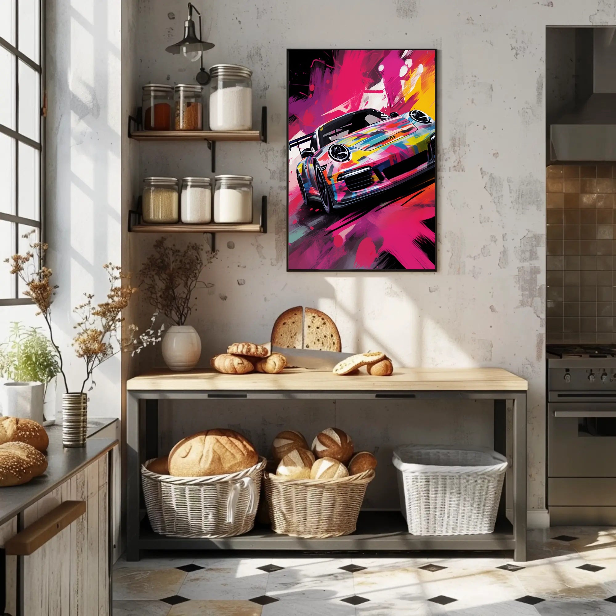 Vibrant Speed Poster
