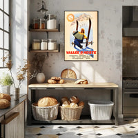 Vintage Vallée d'Aoste Travel Poster PosterGoat