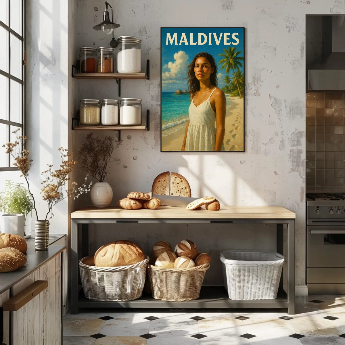 Maldives Paradise Poster