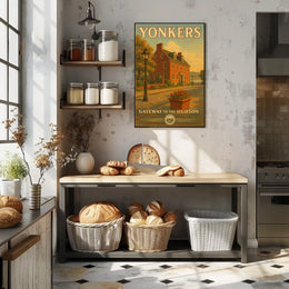 Yonkers Gateway to the Hudson Poster