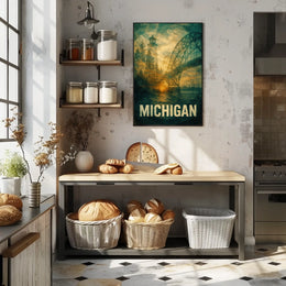 Michigan Scenic Poster
