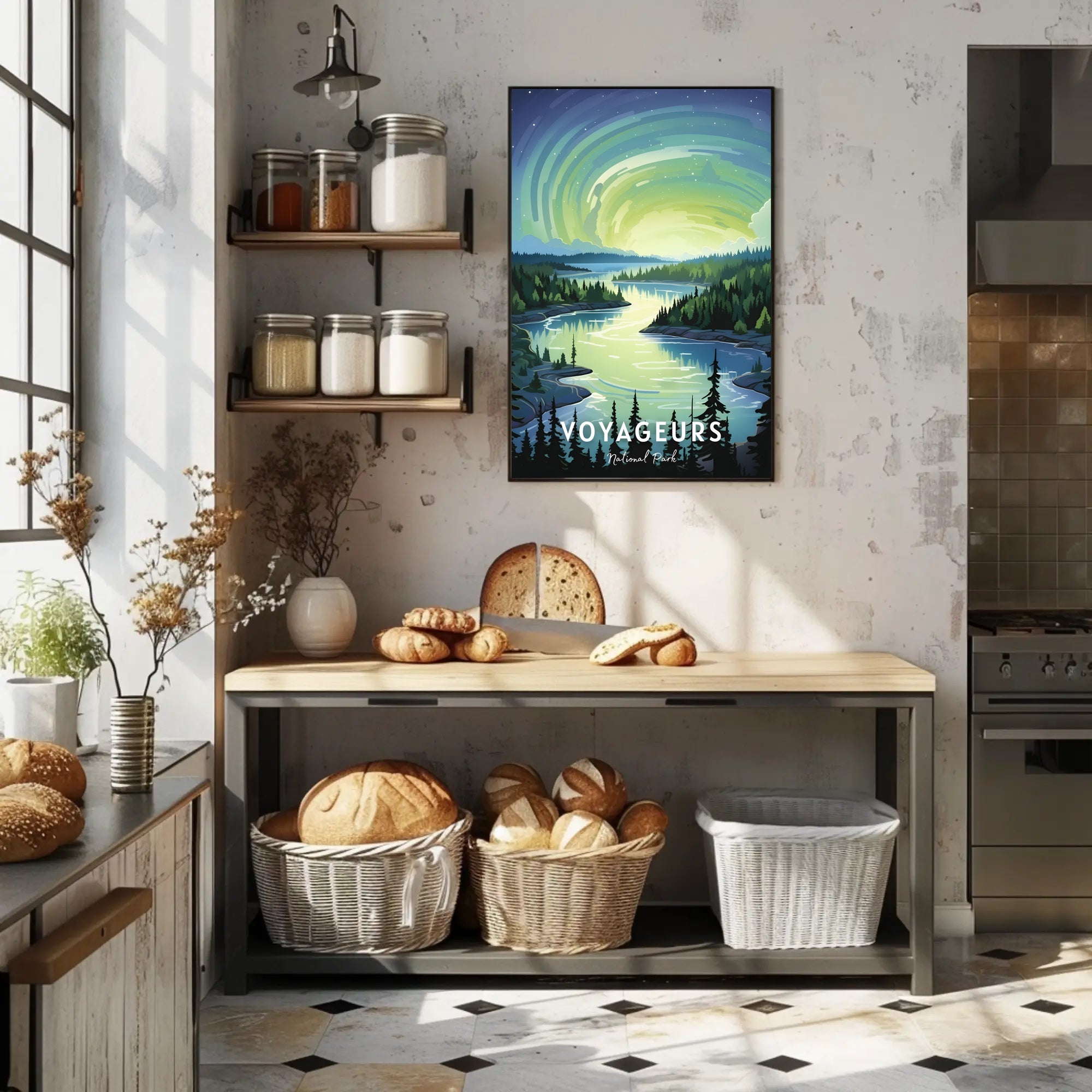 Voyageurs National Park Scenic Poster Print