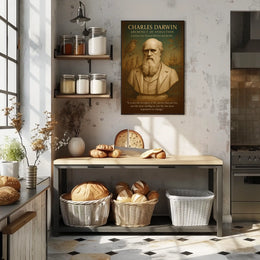 Charles Darwin Architect Of Evolution Poster