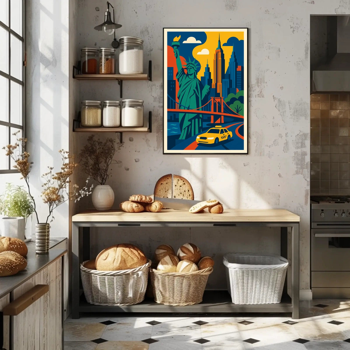 Iconic New York City Poster