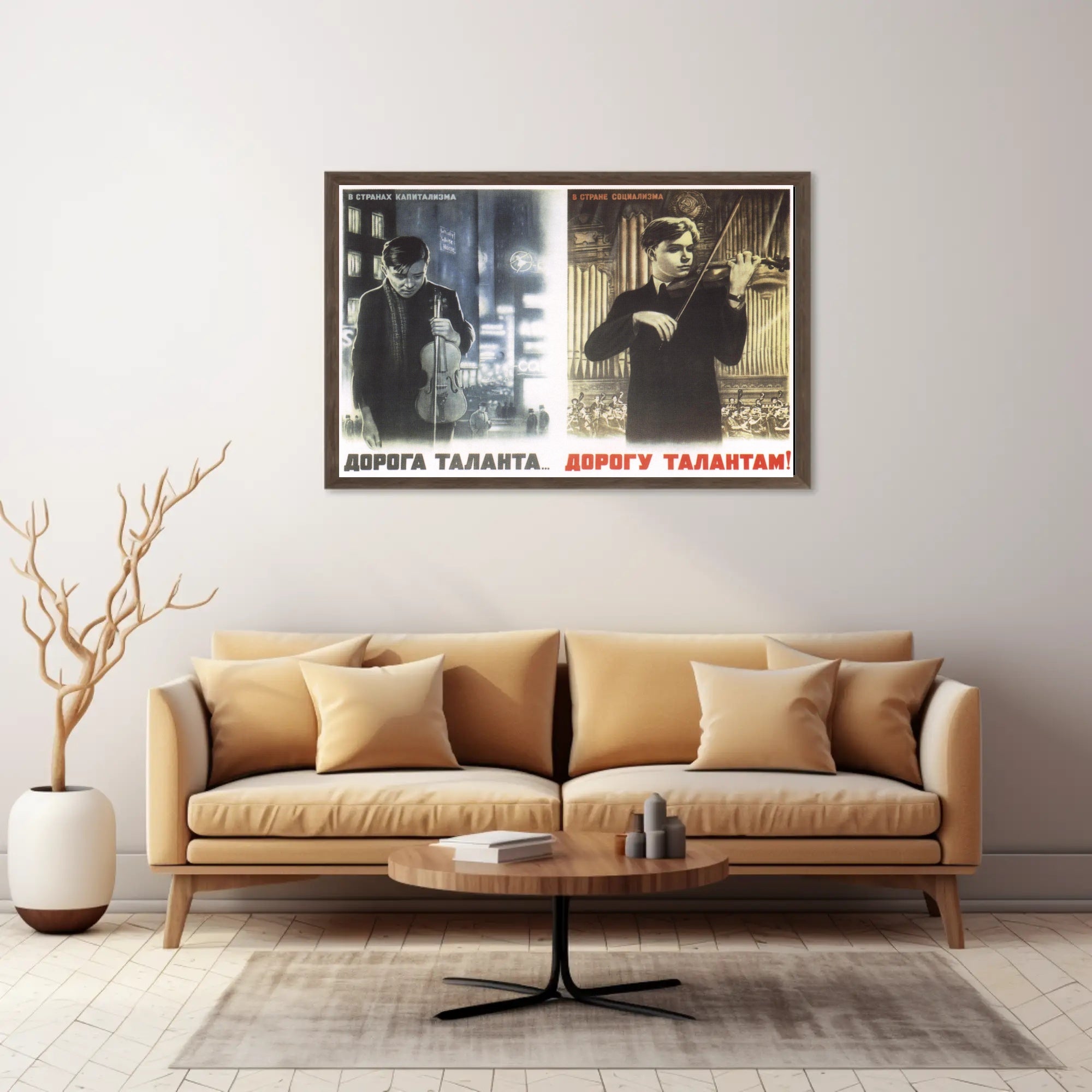 The Path to Talent Capitalism vs. Socialism Poster