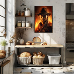 The Fiery Adventurer Poster
