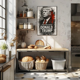 Donald Trump 47th President Poster