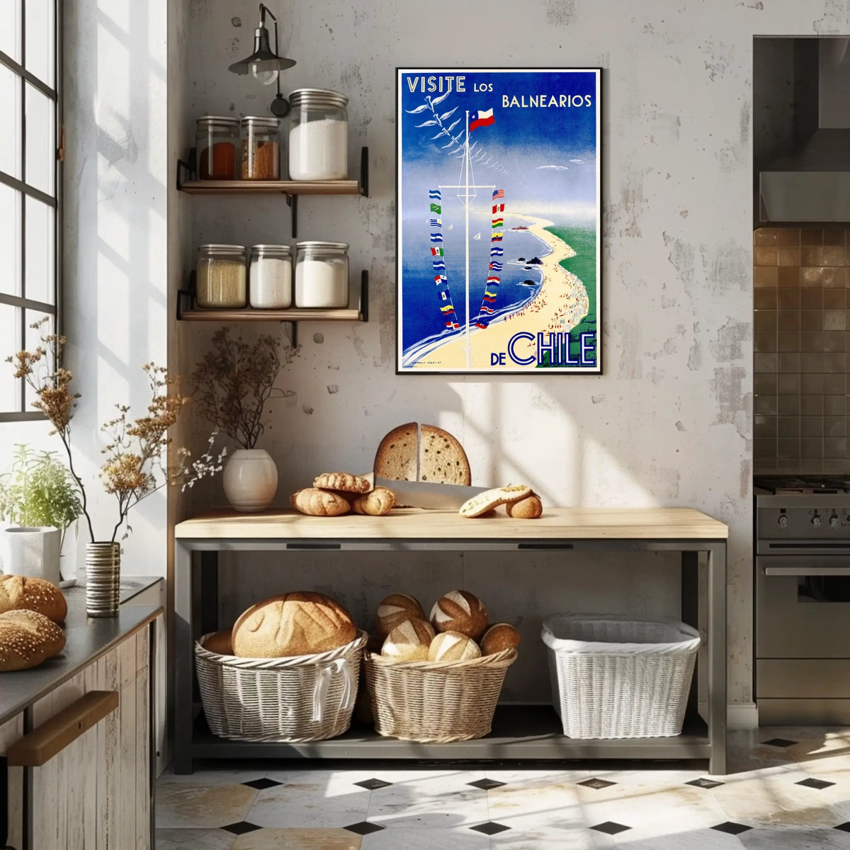 Visit The Beaches Of Chile Poster