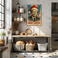 Jimmy Carter 39th President of the United States Christmas SeriesPoster