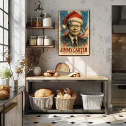 Jimmy Carter 39th President of the United States Christmas SeriesPoster