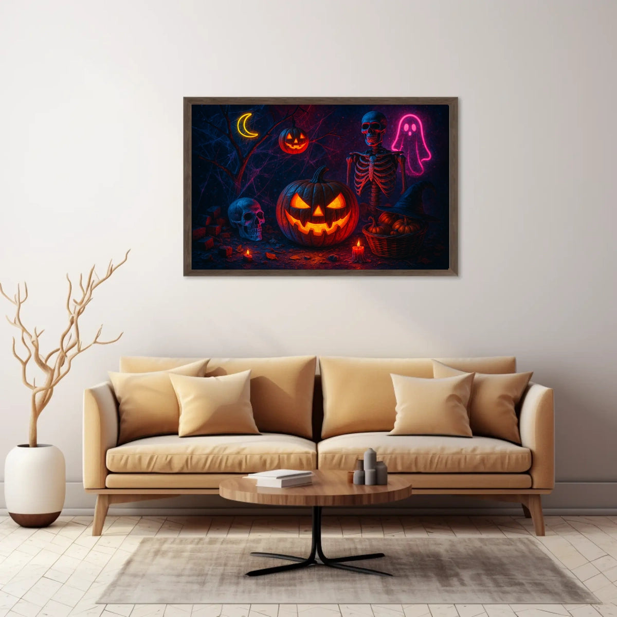 Spooky Halloween Night Gothic Realism Collector Enthusiasts Museum Quality Timeless Wall Art Poster
