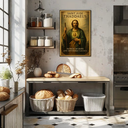 Saint Jude Thaddaeus Patron of Hope Poster
