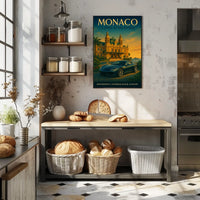 Monaco A Jewel of the Riviera Poster