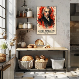 James Madison 4Th President Poster