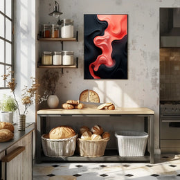 Fluid Abstraction Abstract Poster