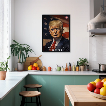 Donald Trump 45th President Of The United States Portrait