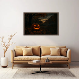 Halloween Night Gothic City Night Collector Poster