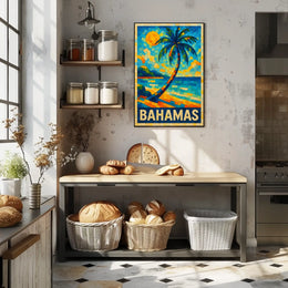 Vibrant Bahamas Poster